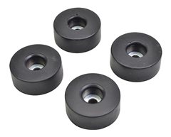 4 x Rubber Feet for Speaker Cabinets or Flightcases Large 38 x 15mm